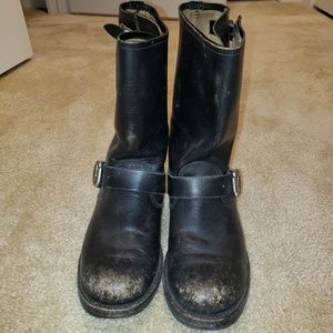 Frye Veronica Distressed Short Boots